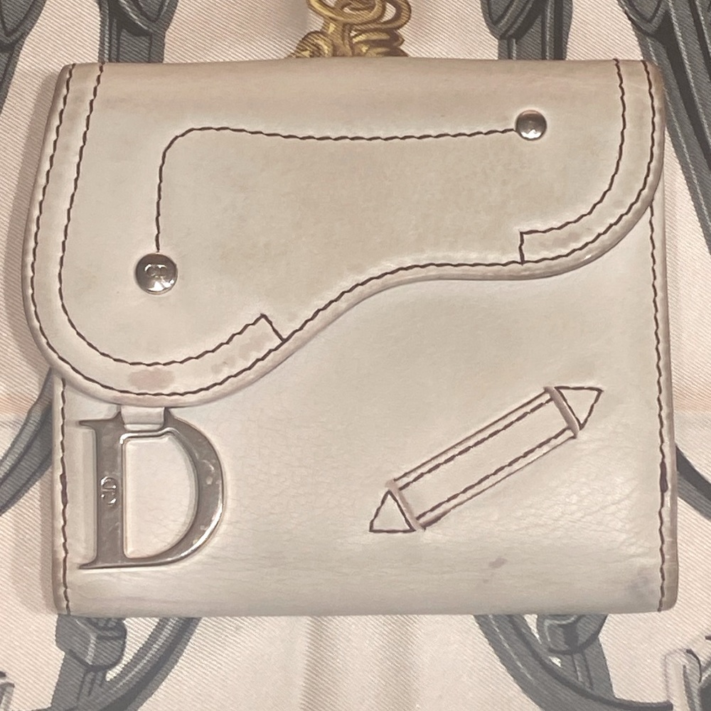 Dior Saddle Flap Wallet